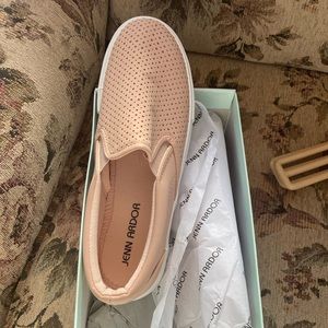 Jenn Arbor blush colored sneakers size 9. New in box. Never worn.